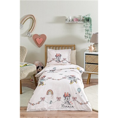 Özdilek Özdilek Minnie Mouse Bowties Disney Lisanslı Bebek Nevresim Takımı