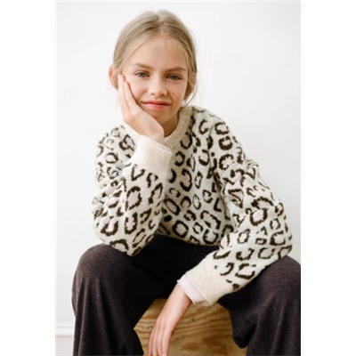 Кофта леопардовая для девочек