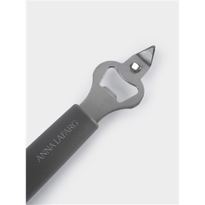 Открывалка для бутылок, 20 см, металл/пластик, графитовая, Multi