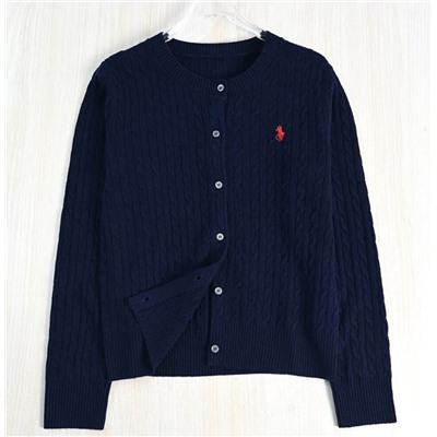 Женский классический трикотажный кардиган  РАЛЬ*Ф Л