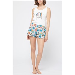 Camiseta de tirantes Vally Crudo