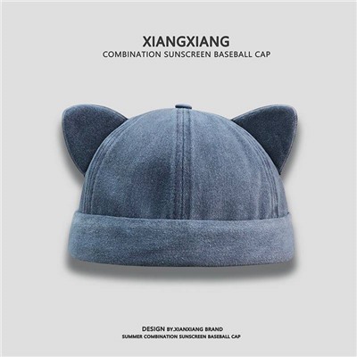 Кепочка для девочек с ушками