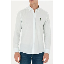 Erkek Yeşil Uzun Kollu Gömlek