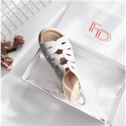 Туфли в стиле ретро с резным узором из кожи «рыбий рот»  Экспорт в Россию