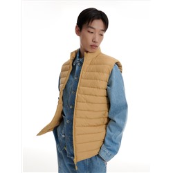 Weste mit Taschen und Stehkragen