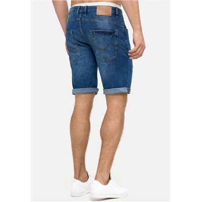 INDICODE JEANS INCADEN - Shorts vaqueros - blau