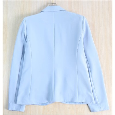 Женский приталенный, эластичный, на одной пуговице, повседневный пиджак