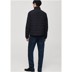 Chaqueta acolchada relleno plumón y plumas