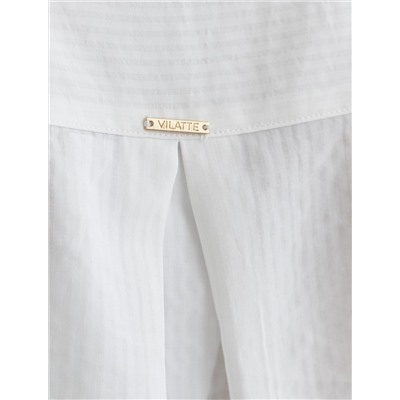 Блузка с кулиской по низу из вискозы