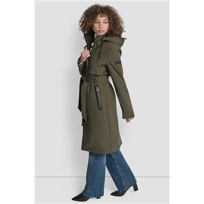 LONG WAIST BELT TRENCH COAT