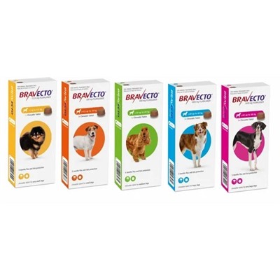 Bravecto SX 112,5 mg (2-4,5 kg)