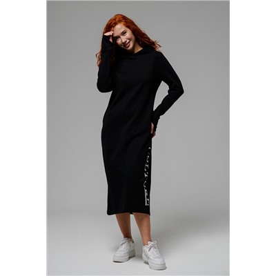 8520 Платье с капюшоном