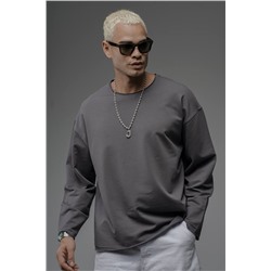 oversize basıc sweatshirt   Серый