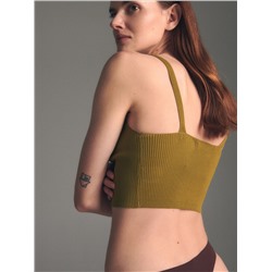 Tangas aus Rippstrick, 3er-Pack