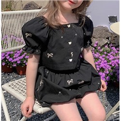 Детский костюм летний для девочек