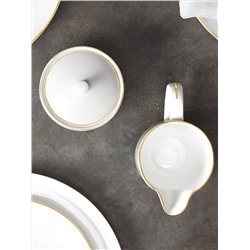 Набор, сахарница и молочник, 300 мл, Кашемир Gold