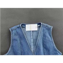 Жилетка женская джинсовая