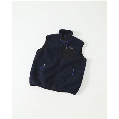 Лимитированный жилет из овечьего флиса с воротником-стойкой PATAGONI*A