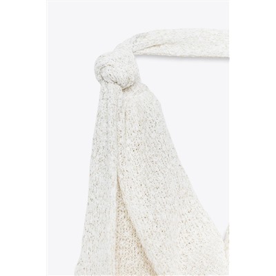 RUSTIC DRESS WITH SCARF