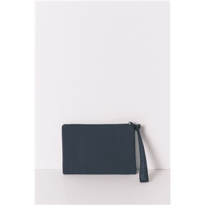 Monedero mini nylon azul