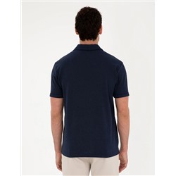Lacivert Slim Fit Tişört
