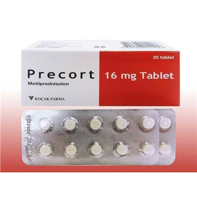 PRECORT 16 MG 20 TABLET (аналог Метипред метилпреднизолон metilprednizolon)