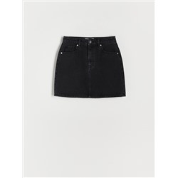 Minirock aus Denim