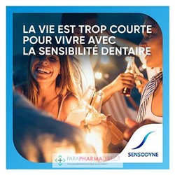 Sensodyne Répare & Protège - Menthe Fraîche - Dentifrice - LOT de 2x75 mlLot  × 2
