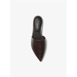 MICHAEL KORS COLLECTION Darla Snakeskin Mule