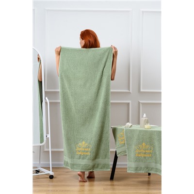 14419/5 Любимая бабушка полотенце махровое плотность 400гр