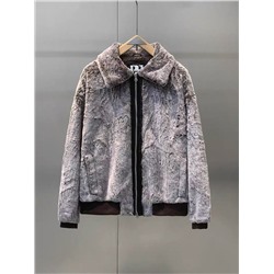 Мужская меховая куртка   Pul*l & Bea*r