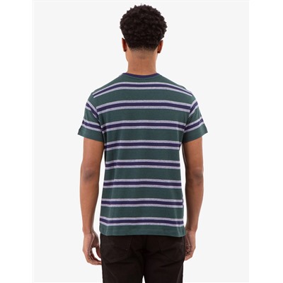 BIRDSEYE STRIPE JERSEY T-SHIRT