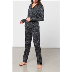 Хаки и черная рубашка Lidzy