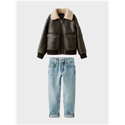 Весенние новинки ZAR*A 2024 классические джинсы для мальчиков