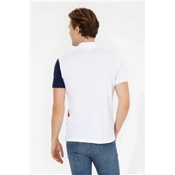 Erkek Beyaz Polo Yaka Tişört