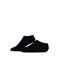Erkek Bambu Karışımlı 3'lü Paket Lacivert Patik Basic Çorap