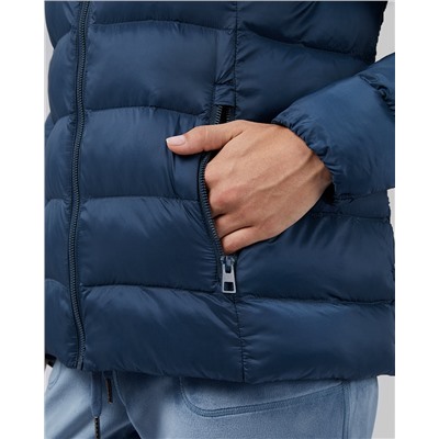 WOMEN'S LIGHTWEIGHT POLY-FILL PACKABLE HOODED JACKET