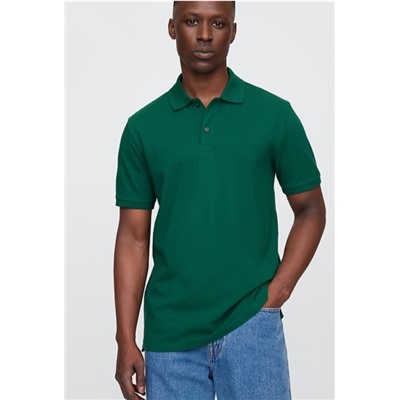 Stretch Pique Polo Shirt