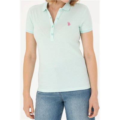 Kadın Su Yeşili Tişört