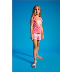 Kız Çocuk Paperbag Pötikareli Şort