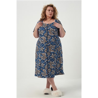 Халат домашний на молнии 83603