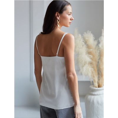 Топ из сатина