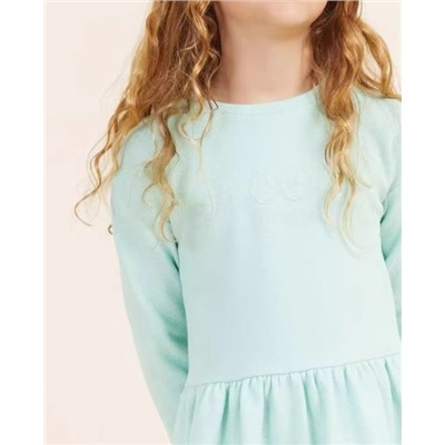 Платье из 100% хлопка для девочек. Экспорт