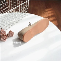 Женские замшевые балетки с завязками, экспорт в Россию  3 цвета