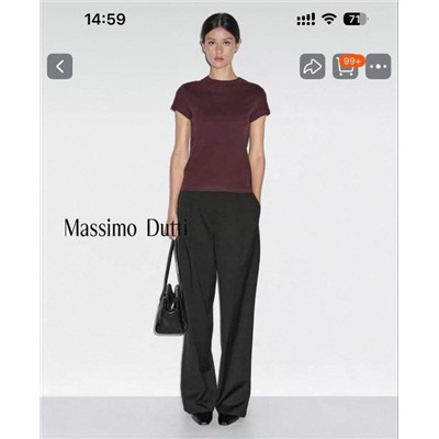 Классическая женская футболка  МАССИМО Д