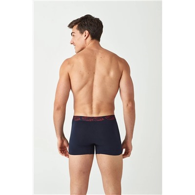 U.S. Polo Assn. Erkek Kırmızı - Lacivert 2 Li Boxer 80366