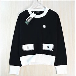 Женский элегантный трикотажный свитер КАР*Л 😎