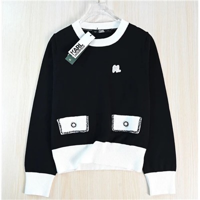 Женский элегантный трикотажный свитер КАР*Л 😎