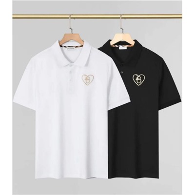 Мужская  хлопковая футболка-поло  БАРБЕР*И