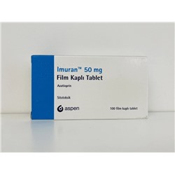 IMURAN 50 MG FILM KAPLI 100 TABLET (аналог Имуран (Imuran))